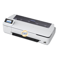 Impresora de Inyección de Tinta para Fotos de Formato Grande Epson SC-T5180N A1 de 24 Pulgadas, USB, para Dibujos de Ingeniería, Planos, Impresión a Color Rojo