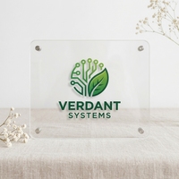 Panneau de signalisation professionnel en acrylique pour bureau, plaque personnalisée avec logo de marque, fabrication ODM de qualité supérieure, signalétique murale moderne et impressionnante pour entreprises