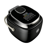 Cuisinière à riz intelligente IH 3.1-4L 500W à induction avec minuterie numérique, multifonctionnelle, avec spatule en plastique et tasse doseuse, pour usage domestique