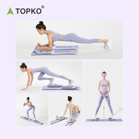 TOPKO-Planche de ventre saine de type fendu pour usage domestique, roue multifonctionnelle Pilates Ab