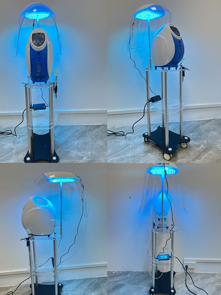O2toderm dome with LED