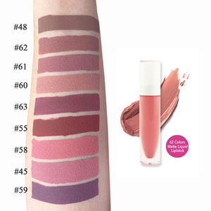 63色哑光液体唇膏自有品牌高品质多彩防水持久唇膏 - Product Image 5