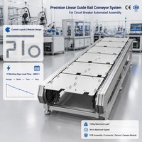Línea de Transporte Circular Zhenjimotion para el Ensamblaje de Unidades de Accionamiento Eléctrico en Vehículos de Nueva Energía, Fábrica de Origen para Pruebas de Fugas