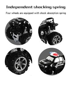 Voiture de police en plastique EPT en gros, rotative, à quatre roues motrices, véhicule tout-terrain à inertie, modèle de voiture jouet à friction - Product Image 5