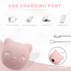 OEM Thiết Kế Mới Núm Vú Hút Cho Mèo Cảm Biến Áp Suất Không Khí Máy Rung Xoay Đẩy Tình Dục Cho Phụ Nữ Có 7 Lực Hút Mạnh - Product Image 4