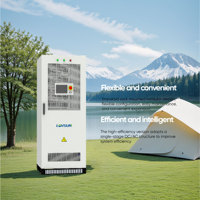 Système solaire hybride personnalisé Lovsun 50 kW 100 kW 150 kW 3 phases 380 V 50 Hz, système de stockage d'énergie solaire incluant des batteries de 208 kWh