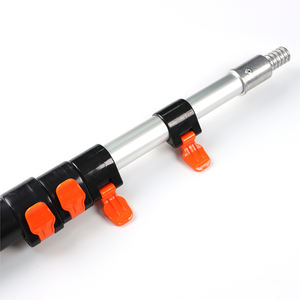 Extentool alumínio vassoura punho espanador com cabo longo cobweb removedor pólo extensão telescópica - Product Image 4