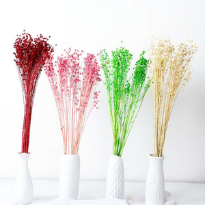 Vente en gros d'usine, arrangements floraux naturels séchés <span class=keywords><strong>de</strong></span> Zante avec du <span class=keywords><strong>lin</strong></span> pour la décoration <span class=keywords><strong>de</strong></span> la maison, mariage, fête des mères, Noël, bouquets - Product Image 3