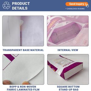 Sacs tissés en PP neufs, personnalisés, à motif sur mesure, directement de l'usine, pour l'emballage d'<span class=keywords><strong>engrais</strong></span>, résistants à l'humidité, avec fond carré, pour usage agricole - Product Image 2