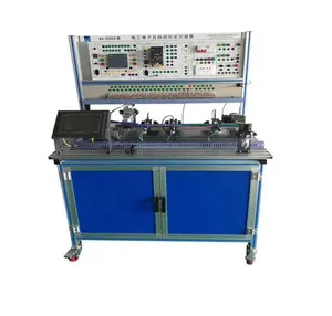 Mechatronic Lab Equipment Trainer Kit mechanical-electrical integration Material Sorting Training Equipment Didactic Bench