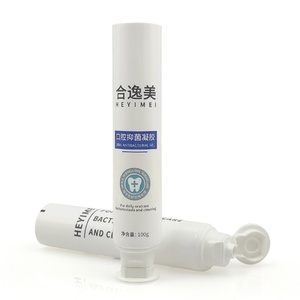 Wholesale Customized Logo Printed <b>Plastic</b> <b>Tubes</b> for Cosmetic and Medical Packaging-Face Wash Facial Cleanser with Flip Top Cap - Product Image 3