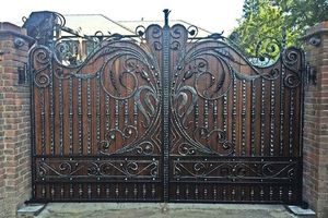 Cancello Principale di Alta Qualità, Bellissima Porta Esterna <span class=keywords><strong>per</strong></span> <span class=keywords><strong>Casa</strong></span>, Design Elegante in Ferro Battuto <span class=keywords><strong>per</strong></span> Abitazioni - Product Image 3