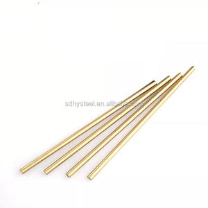 Латунный медный стержень золотого цвета латунный круглый плоский стержень OEM принимает желтую медь - Product Image 5