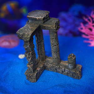 Gran oferta, simulación transfronteriza creativa, columna romana residual rota, juego de pecera para sala de estar, cocina, paisajismo, <span class=keywords><strong>acuario</strong></span> - Product Image 3