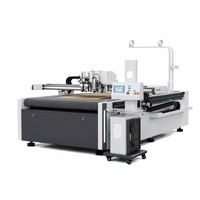 Machine de découpe numérique automatique avec table à plat sous vide pour carton, autocollants, vinyle, papier kraft, découpe CNC