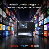 Projecteur portable 5G Full HD 1080P avec système Google TV et autofocus – Meilleure vente