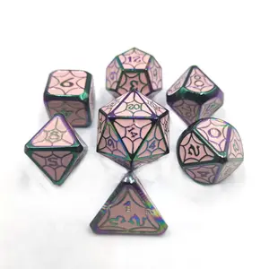 Custom Snijden 20Mm D20 Bulk Steen & Hars Zwarte Dobbelstenen Spel Groothandel Metalen & Plastic Edelsteen Veelvlakte Dnd Dobbelstenen Set Rpg Dobbelstenen