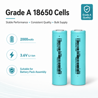 Batterie lithium-ion haute capacité 18650 20P, batterie rechargeable pour vélo électrique, outils électriques, robot