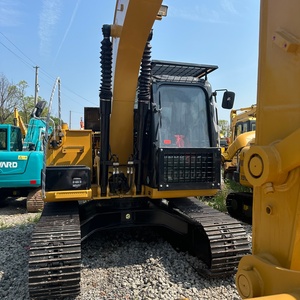 Mini-excavatrice sur chenilles d'occasion Caterpillar CAT312D d'origine japonaise, moteur et pompe, modèle 2018-2022, 12 tonnes, en stock pour vidéo, prix abordable - Product Image 4