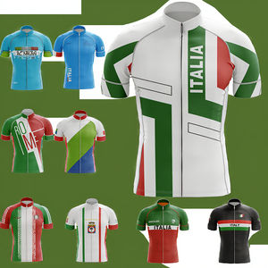 Maillot de Ciclismo Serie Italia para Hombre HIRBGOD, Ropa de Ciclismo al por Mayor, Camisetas Deportivas para Ciclismo, Ropa de Ciclista - Product Image 3