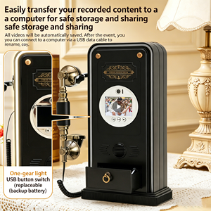 Téléphone <span class=keywords><strong>Livre</strong></span> d'Or Vidéo HD 1080P le Plus Vendu 2026 avec Mémoire 32 Go pour Mariages, Fêtes et Services de Location d'Événements - Product Image 4