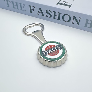 Recuerdo Turístico de <span class=keywords><strong>Pizza</strong></span> de Italia, Venecia, Roma, Regalo Creativo de Aleación de Zinc, Abridor de Botellas, Pegatinas Metálicas para Refrigerador - Product Image 4
