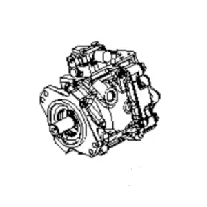 708-1U-00130 D275AX-5E0 buldozer hidrolik yağ pistonlu pompa Komatsu için D275A-5R Fan pompası