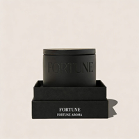 Vente en gros de boîtes cadeaux rondes pour bougies, couleurs personnalisées, cire de soja, aromathérapie fraîche, rose, marron, bougies parfumées