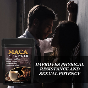 Café instantané X Power Maca pour hommes, prix d'usine, vente chaude, booster d'énergie plus puissant, marque privée - Product Image 4