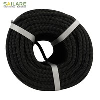 Corde en nylon antistatique résistante aux UV Kernmantle 8mm 10mm 12mm pour l'escalade et la descente en rappel
