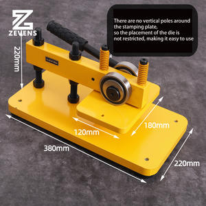 ماكينة قطع القوالب تعمل يدويًا والضغط اليدوي والقطع اليدوي لقطع الجلد بنفسك - Product Image 4