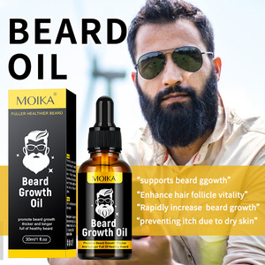 Huile de croissance de barbe Moika 30ml favorise une barbe plus fournie et plus saine - Product Image 1