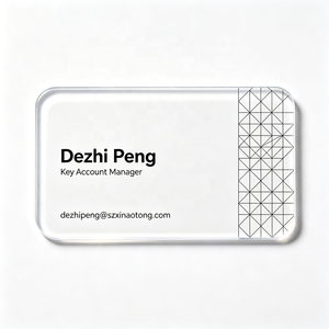บัตรสะสมแต้มแม่เหล็ก PVC แบบใส พิมพ์ออฟเซ็ต พร้อมคิวอาร์โค้ด เคลือบเงา สำหรับความหนา 0.5 มม. 0.76 มม. ปรับแต่งได้ตามต้องการ - Product Image 4