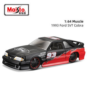 布拉戈1:64肌肉赛车小仿真迷你合金模型车轮压铸金属汽车卡车玩具 - Product Image 6