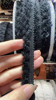 Vente en gros en stock de garnitures en dentelle perlée de 1.5cm ananas perle maille bord dentelle ondulée maison Textile oreiller dentelle bande d'insertion vêtements