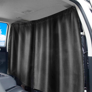 Rideaux d'intimité <span class=keywords><strong>pour</strong></span> <span class=keywords><strong>voiture</strong></span> Fenêtre arrière <span class=keywords><strong>pour</strong></span> voyage Camping Sleeping Baby Feeding Sun Shade Cover Car Divider Curtains - Product Image 2