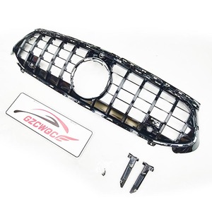 Parrilla de rejilla de radiador de parachoques delantero estilo GTR para Mercedes Benz Clase A W177 A200 <span class=keywords><strong>A250</strong></span> A45 <span class=keywords><strong>2023</strong></span>-in - Product Image 3