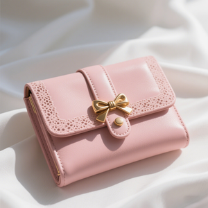 <span class=keywords><strong>Portafoglio</strong></span> Porta Carte in Pizzo <span class=keywords><strong>Rosa</strong></span> Personalizzato in PU, Elegante e Carino, con Chiusura a Cerniera per Donne Attente alla Moda - Product Image 1