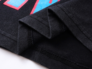 Áo thun nam cao cấp thương hiệu nổi tiếng thời trang đường phố, áo thun in hình <span class=keywords><strong>t</strong></span>ùy chỉnh, áo thun đen oversize dành cho nam - Product Image 6