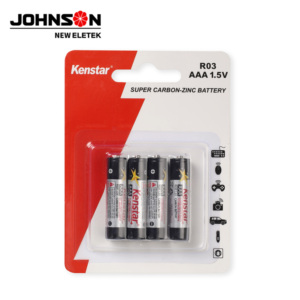 Сверхмощный 1,5 В AAA завод производство цинковый углерод одноразовые батарейки для пульта дистанционного управления фонарик Applications-UM3 - Product Image 1