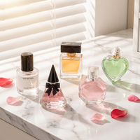 Miniatuur Parfumset voor Vrouwen, Langdurige Bloemige Fruitige Lavendel Roos Kokos Aardbei Geurspray