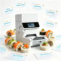 Macchina Automatica per la Preparazione di Sushi, Attrezzatura Commerciale per Modellare Sushi per Ristoranti Giapponesi e Workshop di Sushi