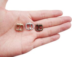 Pcs Metal Mini Buckles Hardware Roller Handmade Belt Buckles For Leathercraft <b>Straps</b> <b>Webbing</b> Garment - Product Image 4