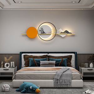 ไฟติดผนังทรงกลมแบบฝัง LED ดีไซน์ทันสมัย สำหรับห้องนอน โรงแรม และบ้าน - Product Image 3