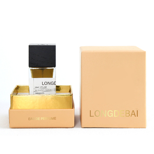 Luxury New Crimp Rectangle Empty <b>Perfume</b> Spray Bottle 30ml 50ml 100ml Clear Square Glass <b>Perfume</b> Bottle with Black Wooden Cap - Product Image 6