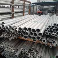 Siap Kirim Pipa Aluminium 6063 6061 T6 Kustom, Pipa Aluminium 6082 T6 Dinding Tipis/Dinding Tebal/Pipa Bulat Aluminium