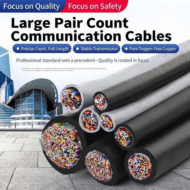 10 Pair 30 Pair 100 Pair 50 Pair Telephone Cable Outdoor UTP/FTP Underground Multi Pair Armoured Multicore Telephone Cables