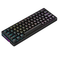 AG63 60% Portable Gaming Mechanical Keyboard Rainbow Backlit 63 Hot Swappable ABS Keycap Wired PC Compatible with 61 Keys