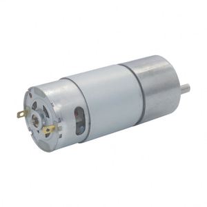 Düşük gürültü yüksek tork JGB37-555 12 v 24V Dcgeared Motor yüksek güç yüksek tork elektrik motoru için Pet malzemeleri 12 Volt 37mm - Product Image 3