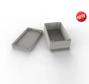 PW030S 201(242) * 120 * 74 mm Customized Durable IP65 PC Plastic Waterproof Enclosures with Wall Mounting